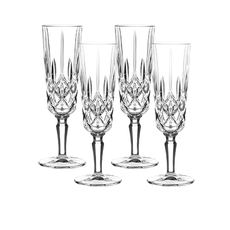 Luxury crystal wine tumblers-Nachtmann Noblesse Champagne Glass 155ml Set of 4