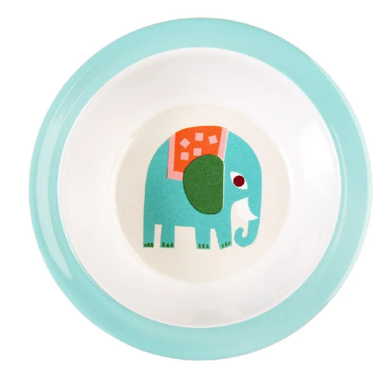 Cute animal-themed kids’ cutlery-Rex Wild Wonders Melamine Bowl