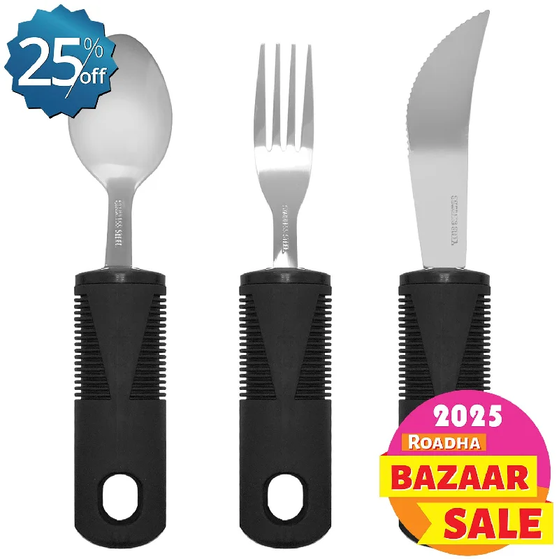 Elegant silver-plated cutlery-3-Pcs Cutlery Set