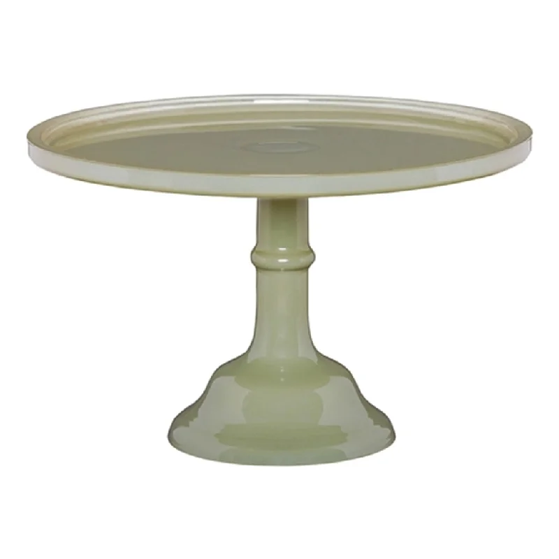 Festive Christmas tableware-Ecology Torte Cake Stand 29 x 18cm - Sage