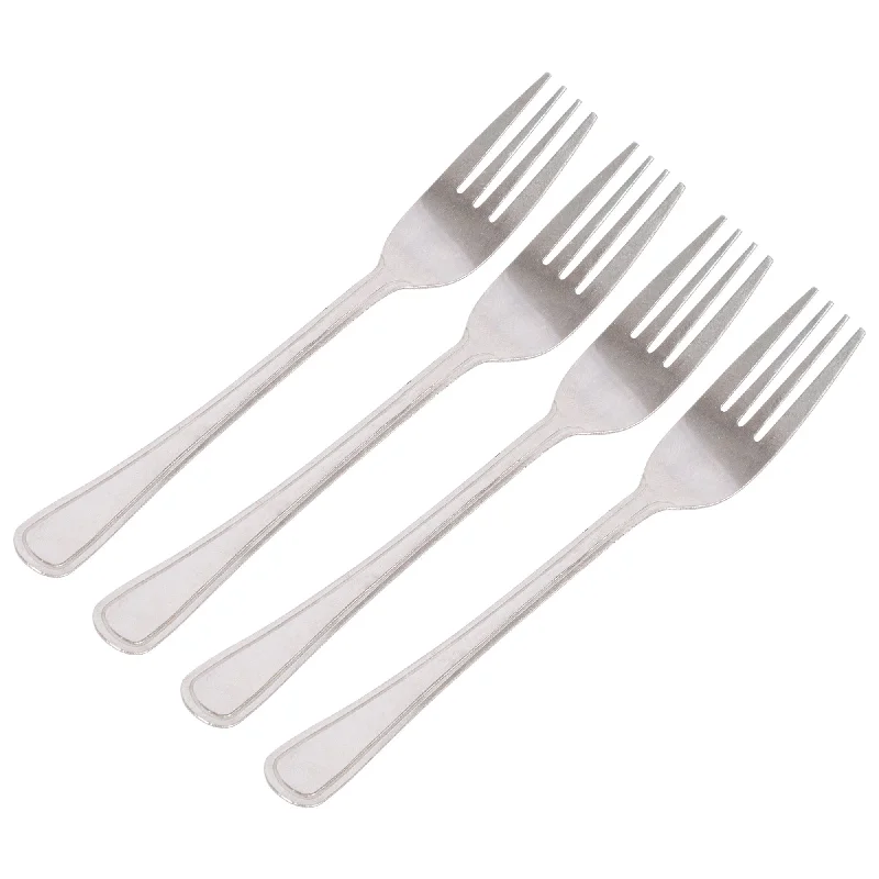 Cute kids’ animal plates-Stainless Steel Dinner Forks - Pack of 4 - By Ashley