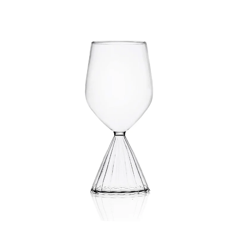 Classic white porcelain mugs-Ichendorf Milano Tutu White Wine Glass