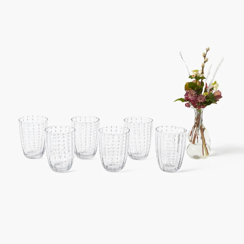 Speckle Water Glasses (Set of 6)