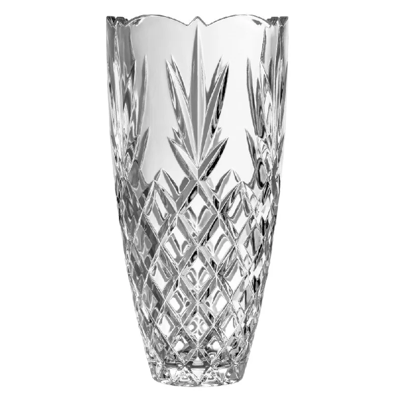 Personalized travel mugs for gifts-Galway Crystal Renmore 10" Vase