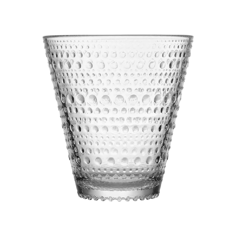 Compact silicone travel cups-iittala Kastehelmi Dewdrop Clear Tumbler