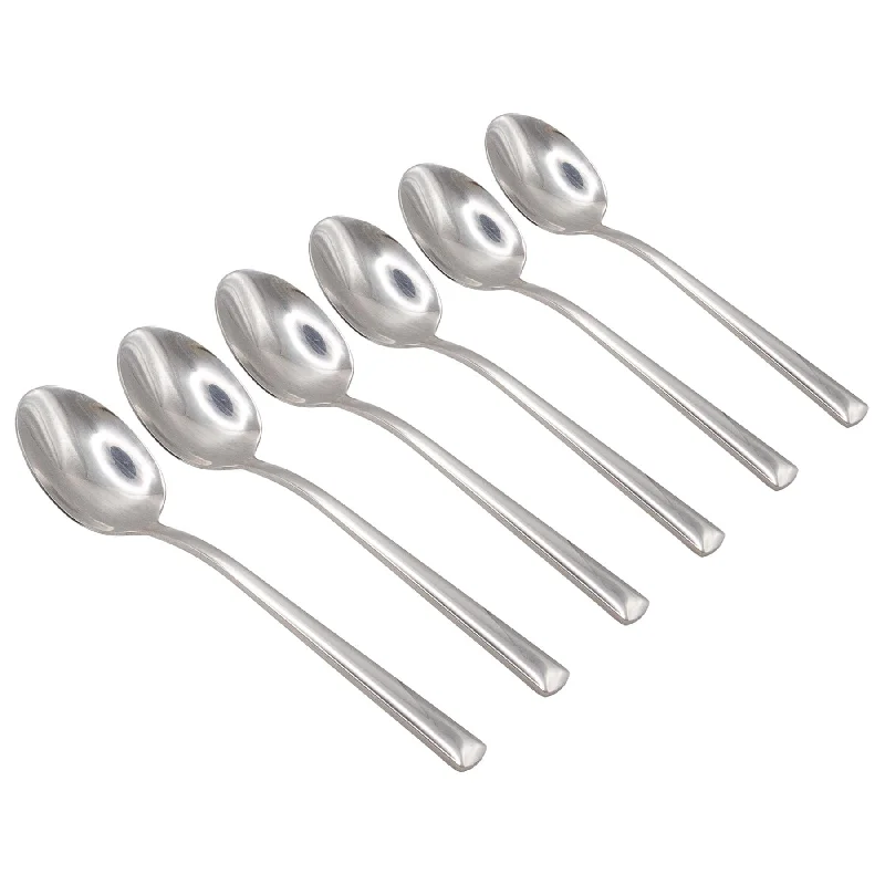 Portable plastic picnic sets-Tondo Stainless Steel Teaspoons - By Argon Tableware