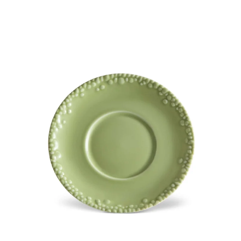 Eco-friendly bamboo utensil sets-Haas Mojave Saucer - Matcha