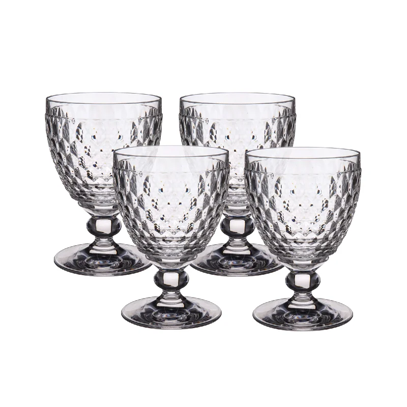 Dishwasher-safe glass tumblers-Villeroy & Boch Boston Red Wine Goblet 200ml Set of 4