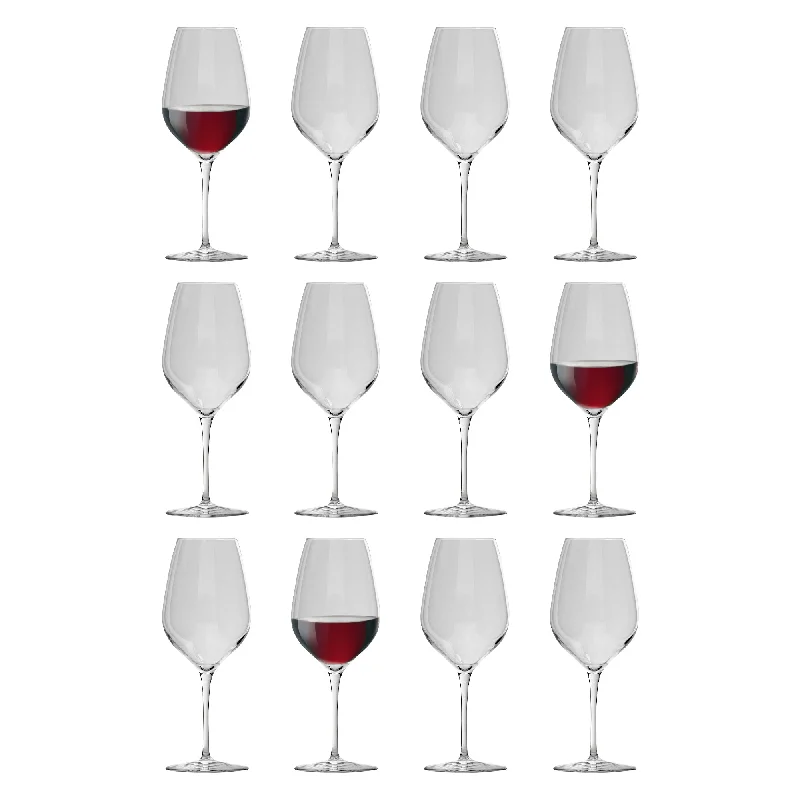 Personalized travel mugs for gifts-550ml Inalto Tre Sensi Wine Glasses - Pack of 12 - By Bormioli Rocco