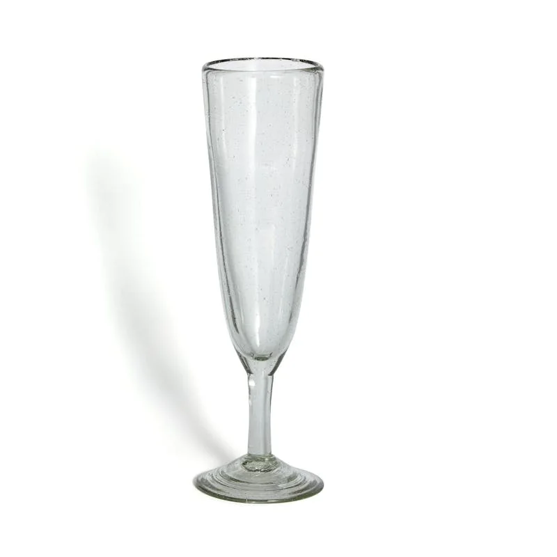 Elegant crystal tumblers for parties-Country House Champagne Flute