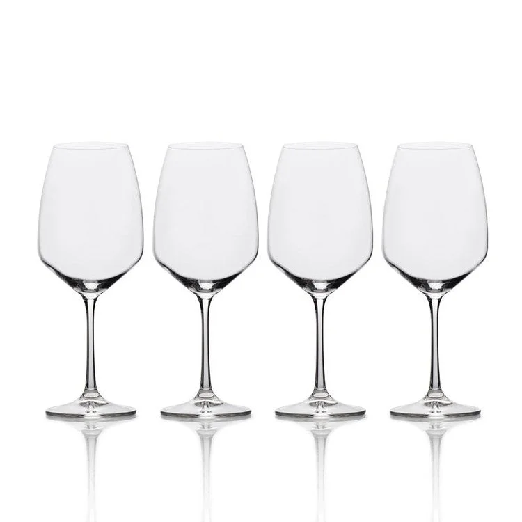 Shatter-resistant glass cups-Melody 20 oz Red Wine Glasses Set of 4