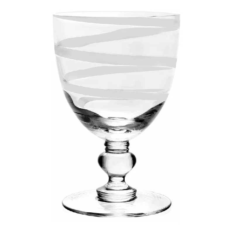 Floral ceramic teacups-Studio - Bella Bianca Goblet, 15.5cm - 375ml, White