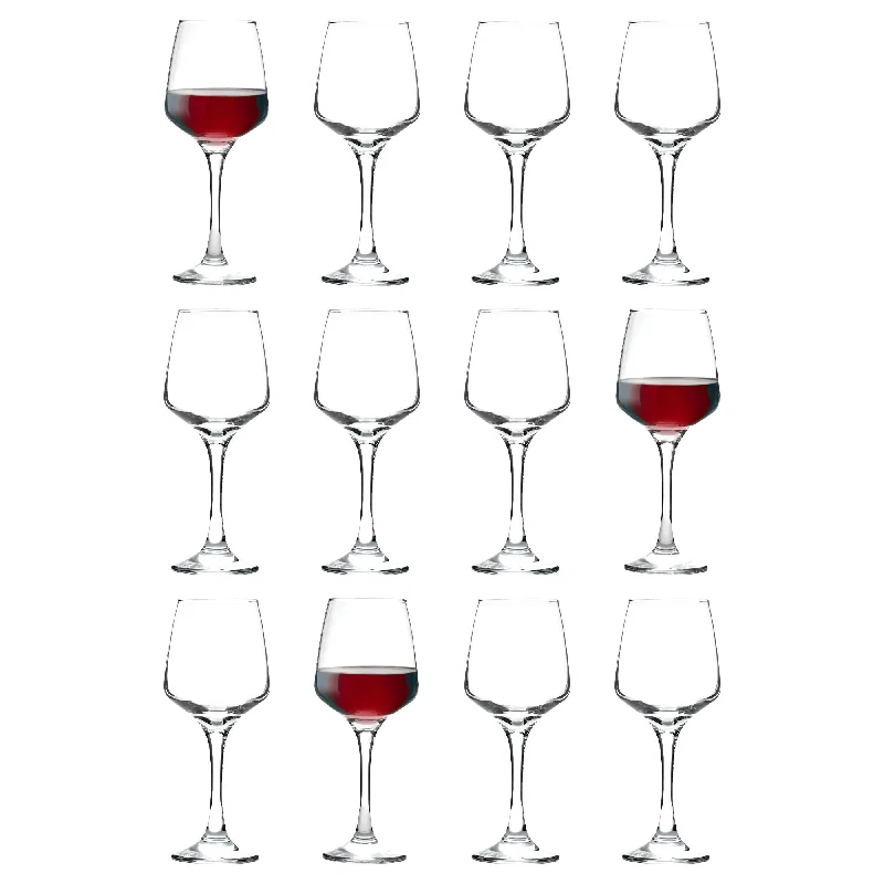 Personalized travel mugs for gifts-400ml Tallo Wine Glasses - Pack of 12 - By Argon Tableware