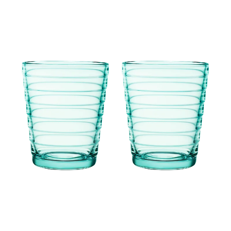 Spill-proof kids’ cups-iittala Aino Aalto Water Green Medium Tumbler (Set of 2)