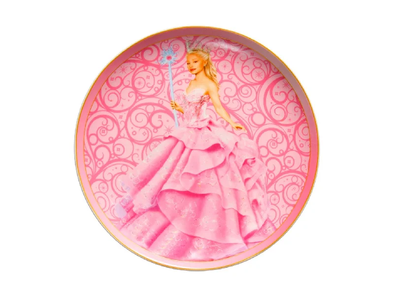 Sleek black dinner plates-Maxwell & Williams Wicked Magical Coupe Side Plate 19cm Glinda Gift Boxed