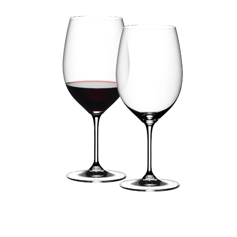 Hand-blown glass cups-Riedel Vinum Cabernet / Bordeaux Set of 2