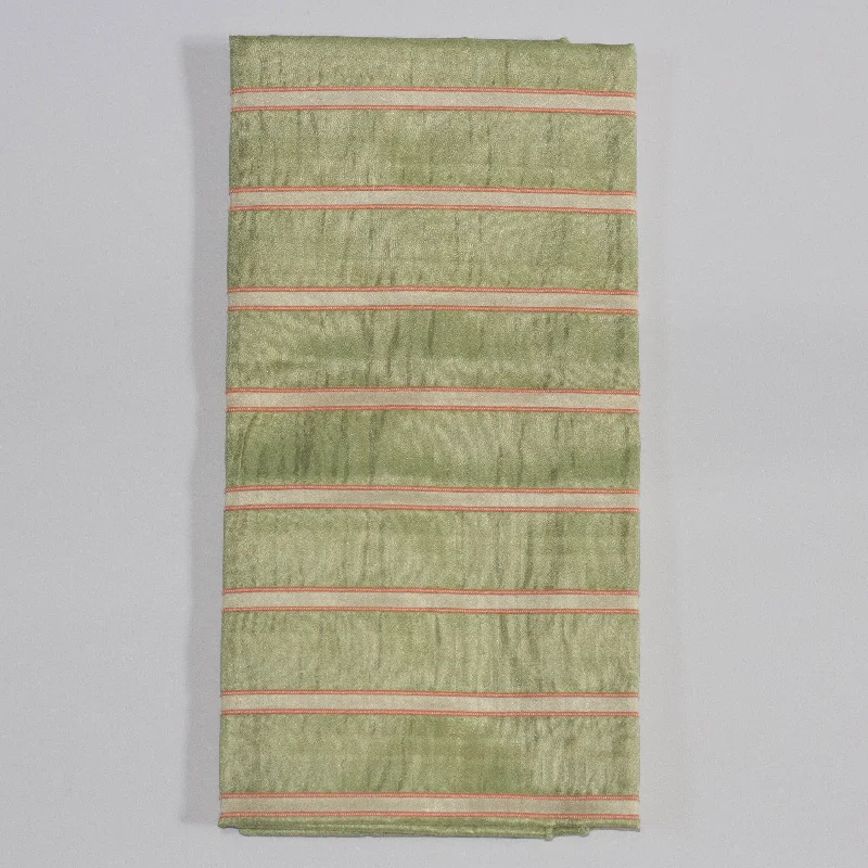 Cute animal-themed kids’ cutlery-Pistachio Stripe Napkin