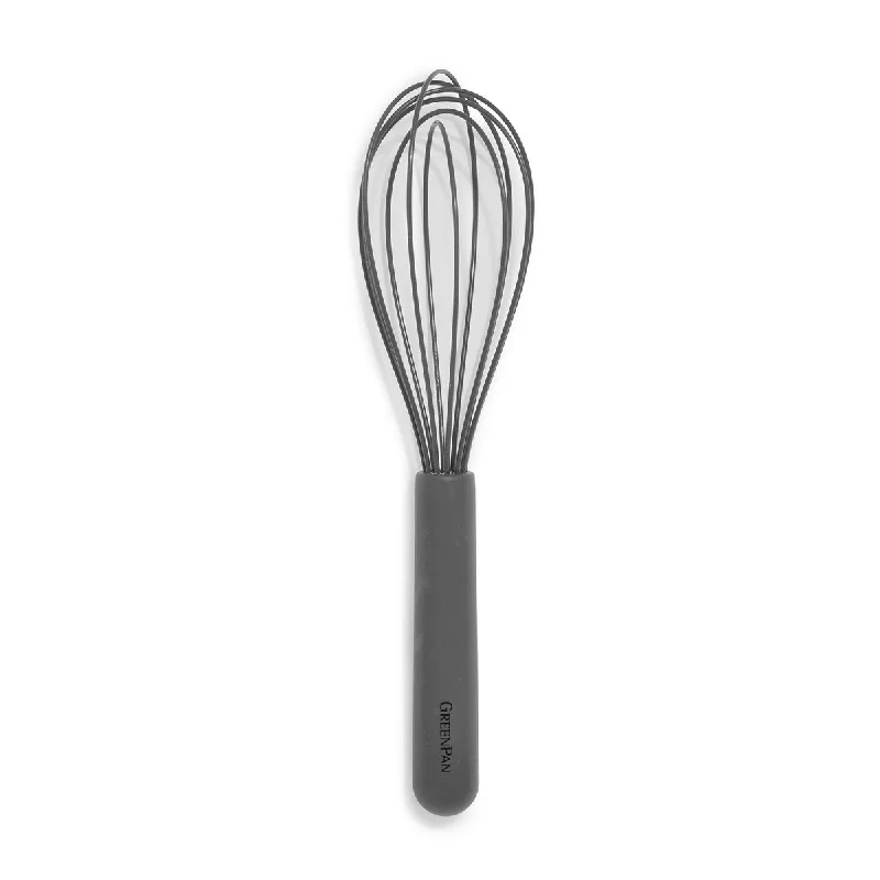 Heavy-duty stainless forks-Platinum Silicone Whisk | Gray