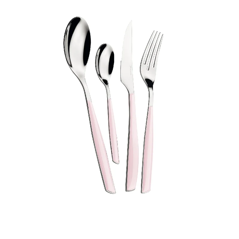 Bugatti Glamour Cutlery Set 24pc Lotus Pink