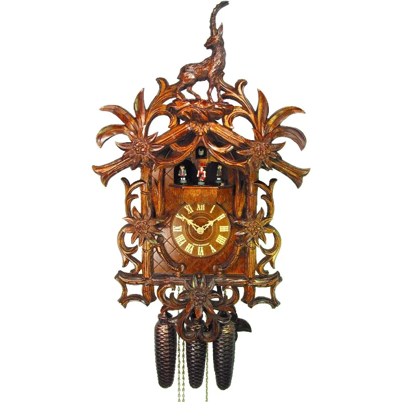 Stylish woven storage baskets-August Schwer Cuckoo Clock - 5.8510.01.C - Made in Germany 5.8510.01.C