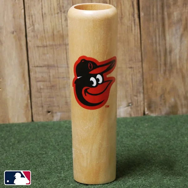 Minimalist stoneware cups-Baltimore Orioles INKED! Dugout Mug® | Baseball Bat Mug