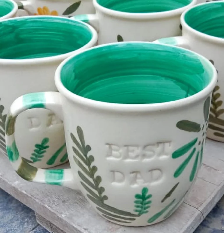 Eco-friendly bamboo cups-Best dad gloria mug