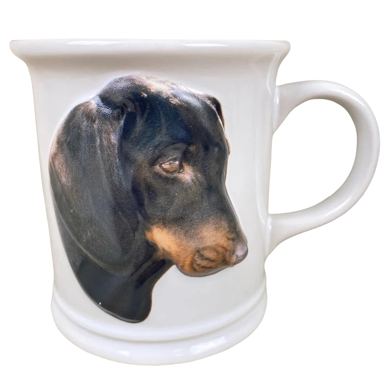 Stylish rose gold tumblers-Best Friend Originals Dachshund Embossed Mug Xpres