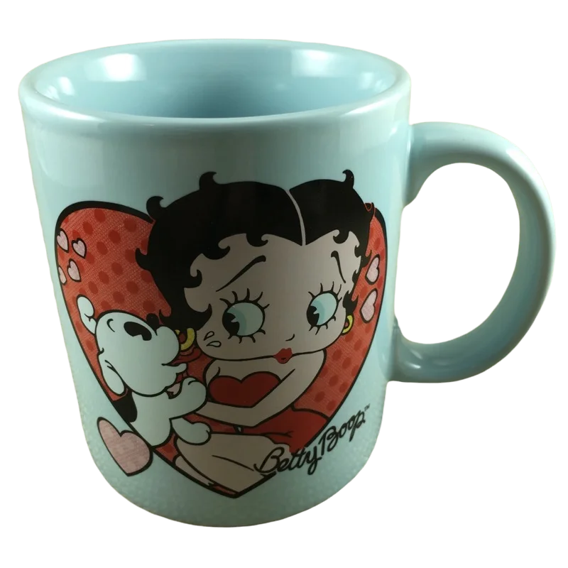 Lightweight camping mugs-Betty Boop Hi Sweetie! I Wanna Be Loved By You! Mug Vandor