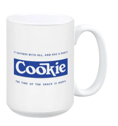 Large iced coffee tumblers-Cookie - Mug