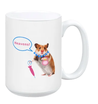 Double-insulated travel tumblers-Heavens Hamster - Mug