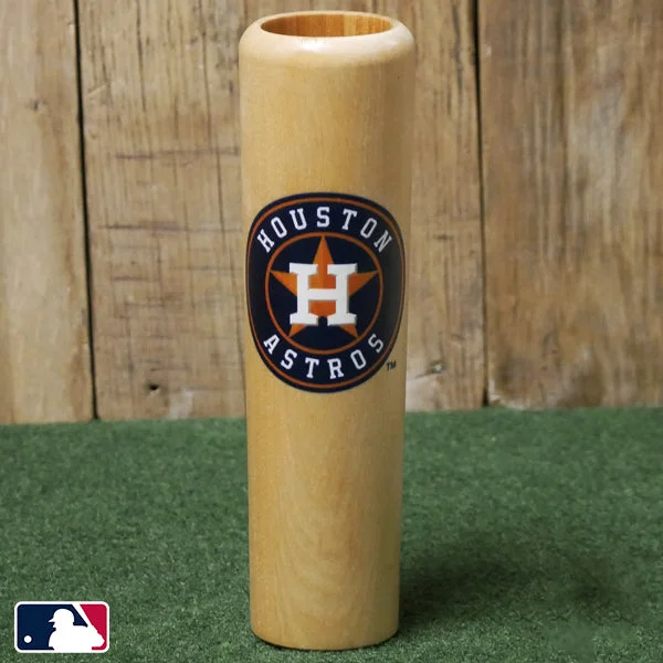 Heavy-duty glass beer mugs-Houston Astros INKED! Dugout Mug® | Baseball Bat Mug