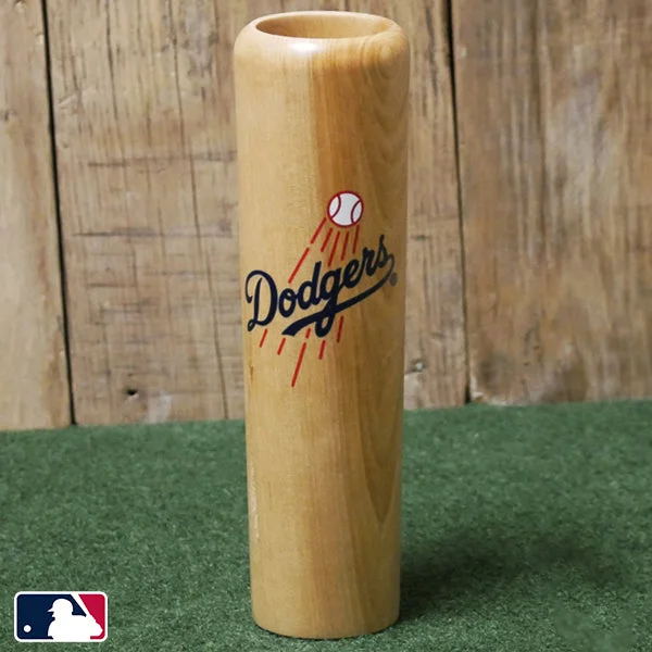 Collapsible silicone cups for camping-Los Angeles Dodgers INKED! Dugout Mug® | Baseball Bat Mug