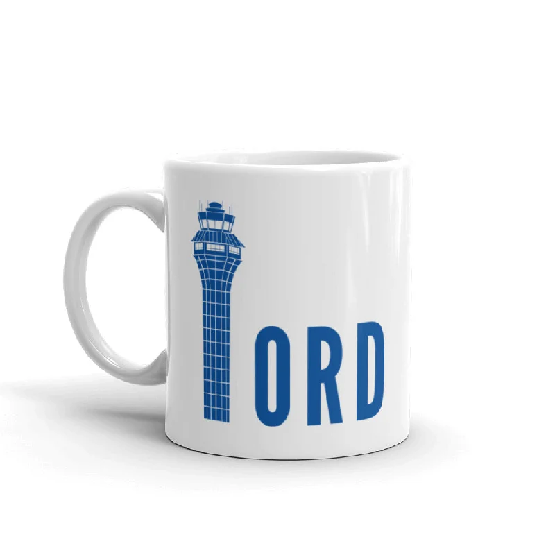 Leak-proof tumblers for travel-ORD Tower White glossy mug