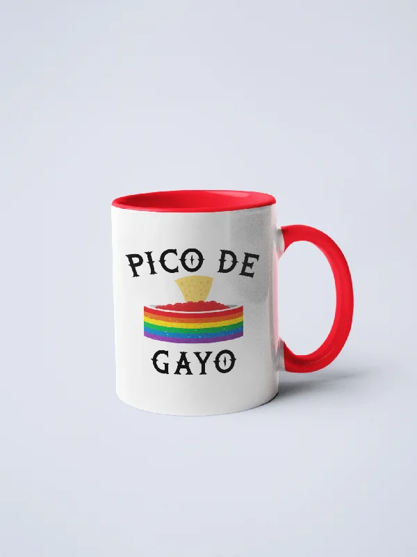 Frosted acrylic tumblers-Pico De Gayo Ceramic Coffee Mug