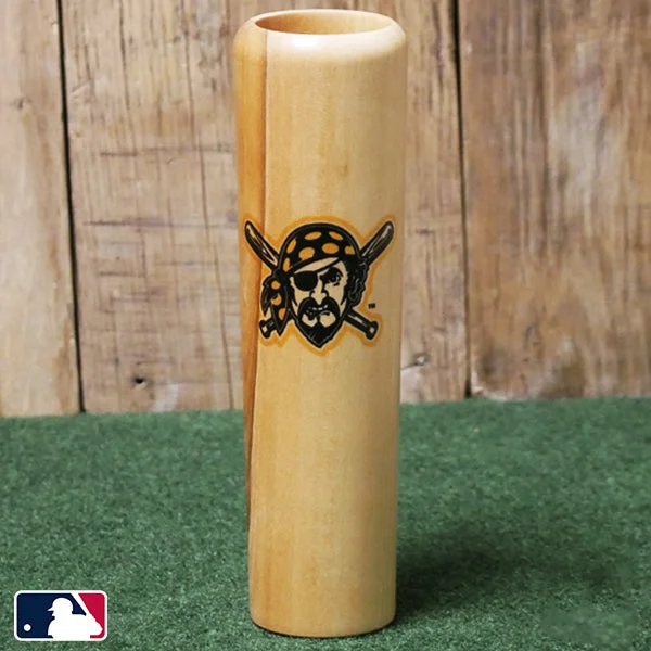 Elegant blue porcelain mugs-Pittsburgh Pirates INKED! Dugout Mug® | Baseball Bat Mug