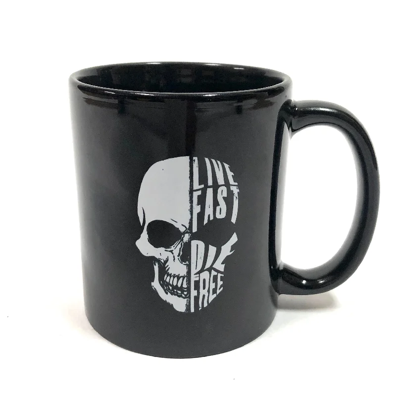 Clear acrylic cups for picnics-Skull Mug