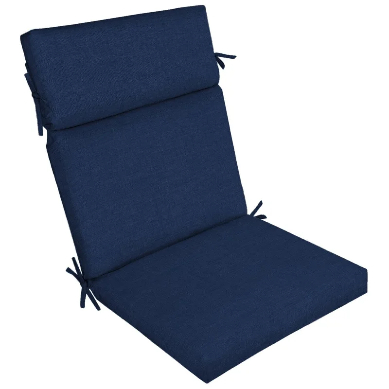 Elegant gold accent mirrors-Arden Selections Sapphire Leala Outdoor Chair Cushion - 44 in L x 21 in W x 4.5 in H