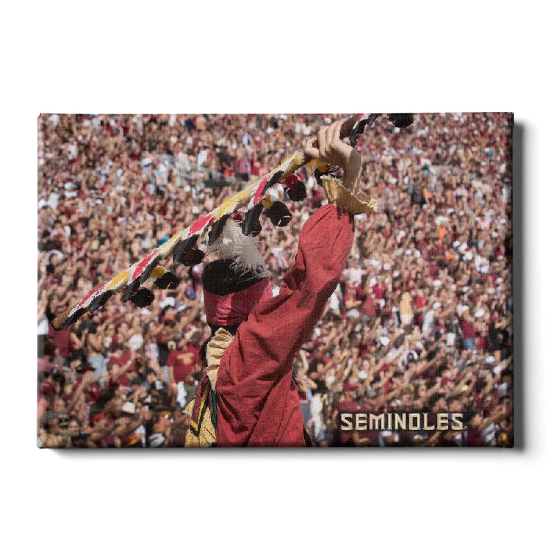 Retro ceramic wall planters-Florida State Seminoles - Go Seminoles