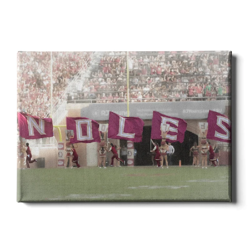 Stylish rattan wall hangings-Florida State Seminoles - Noles