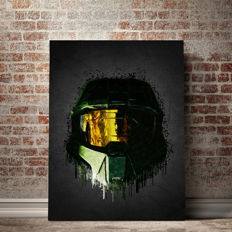 Vintage brass wall clocks-Master Chief  Portrait