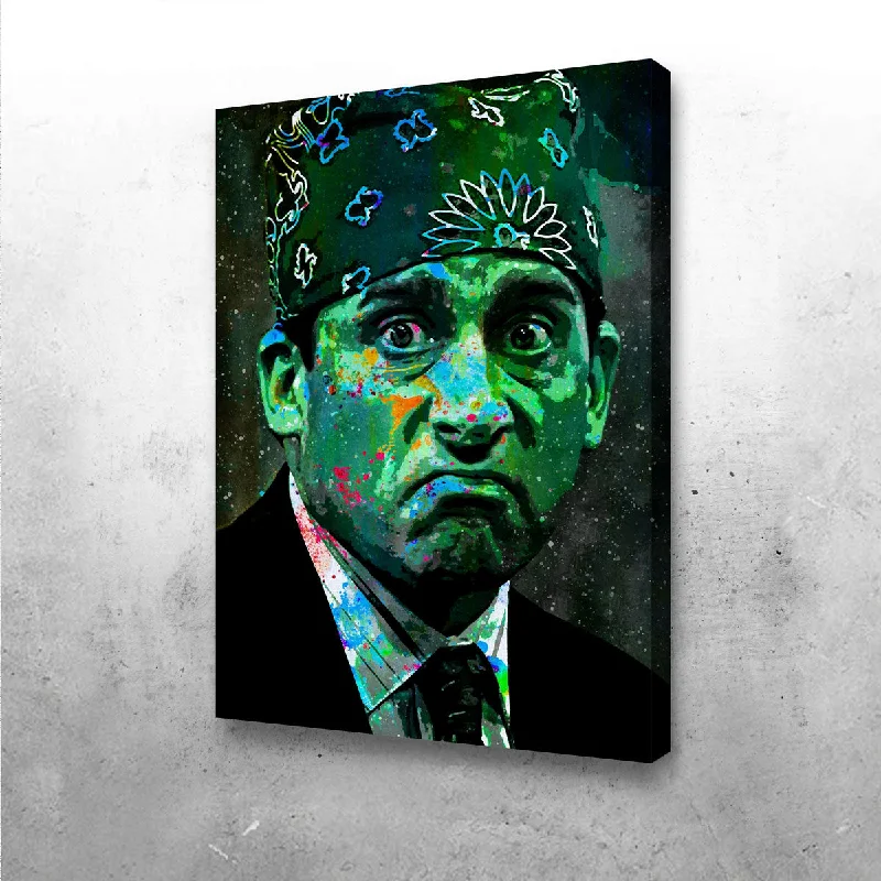 Minimalist throw pillows for sofas-Prison Mike Canvas Set