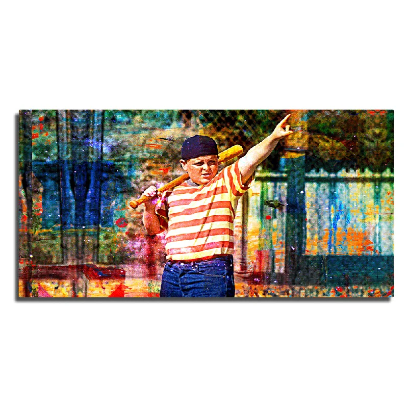 Vintage floral area rugs-The Sandlot Panoramic