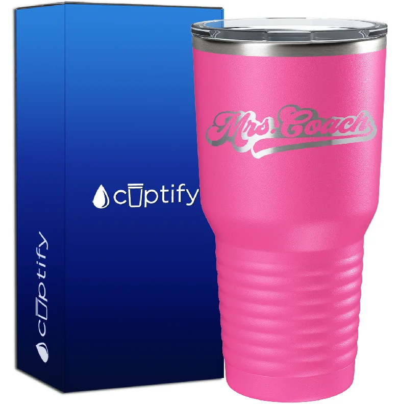 Insulated toddler training cups-Mrs. Coach 30oz Coach Tumbler