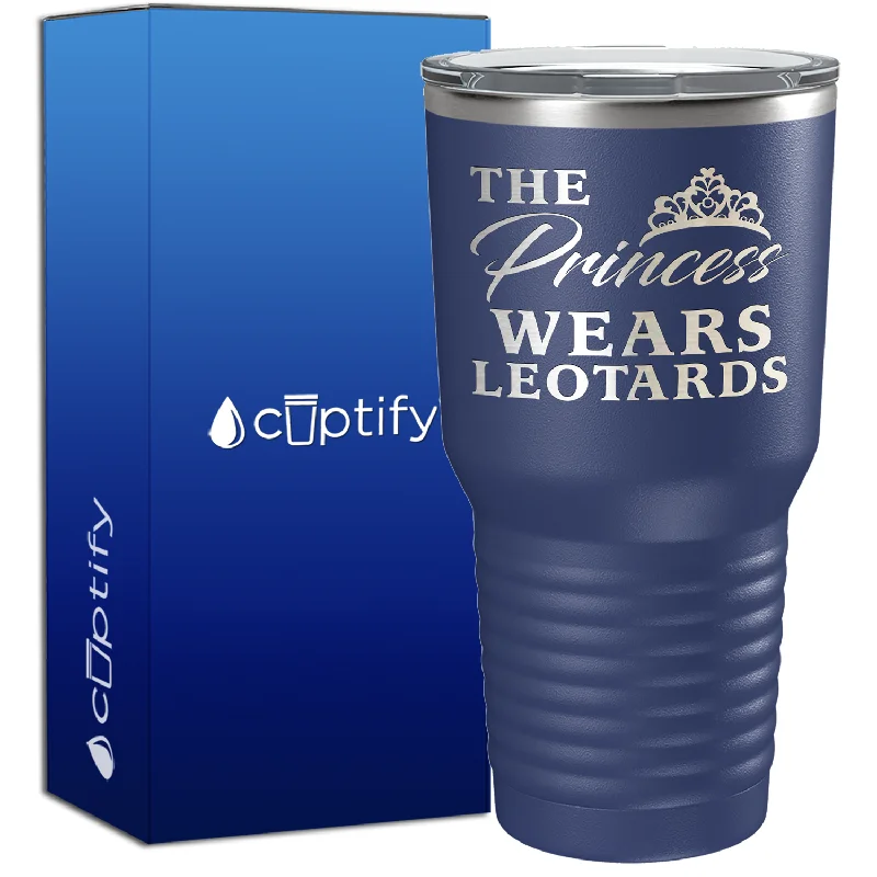 Heavy-duty plastic party cups-This Princess Wears Leotards 30oz Gymnastics Tumbler